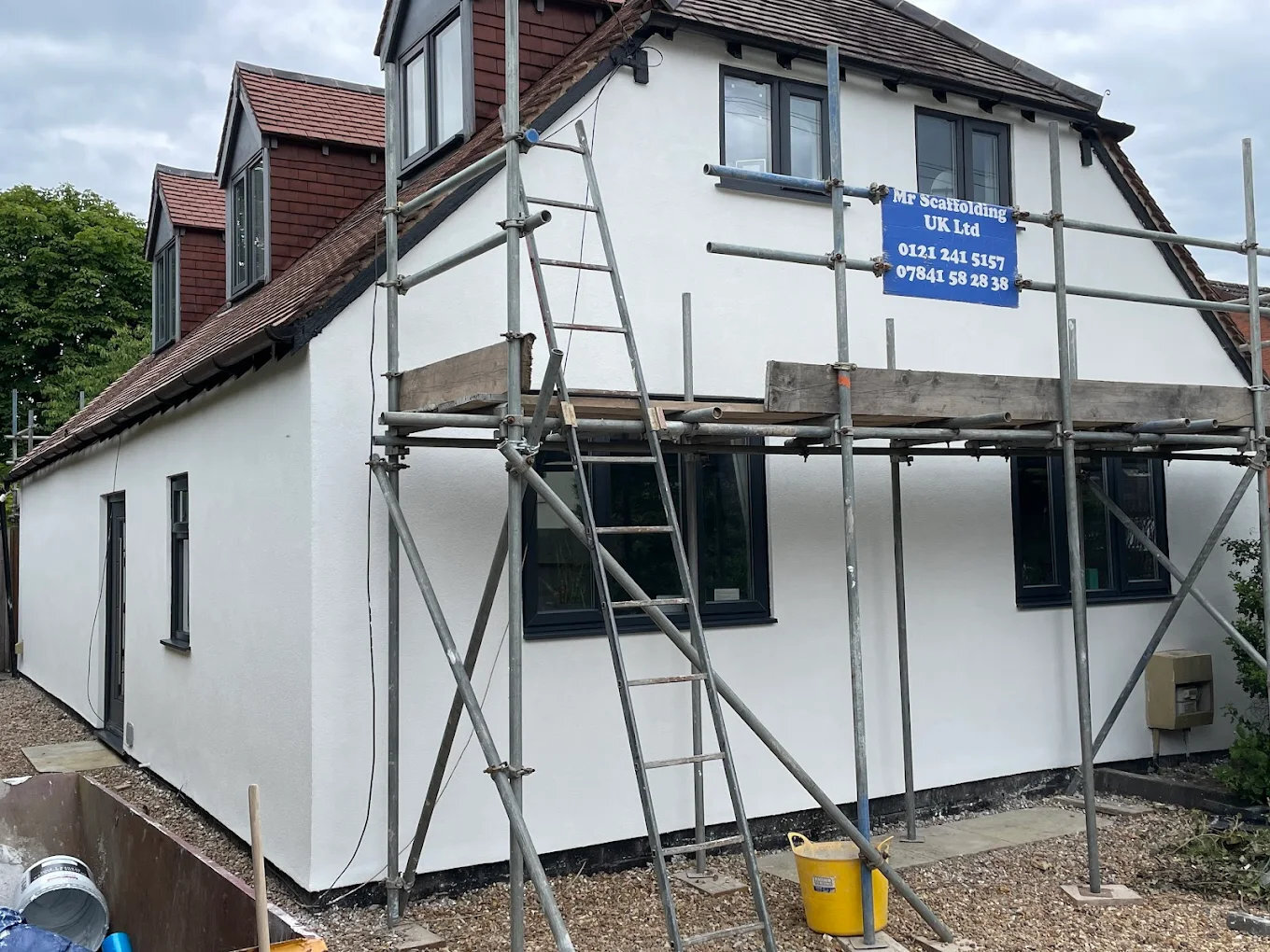 Rendering services in Birmingham by Rendace Plastering